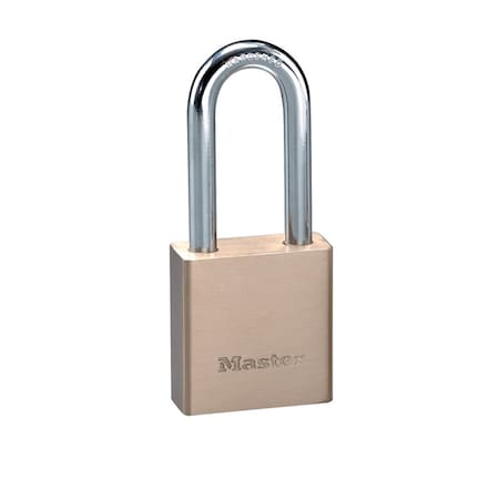 Master Lock Master Lock 1-9/16 in. H X 3/4 in. W X 1-3/4 in. L Brass 5-Pin Cylinder Exterior Padlock 576DLHPF